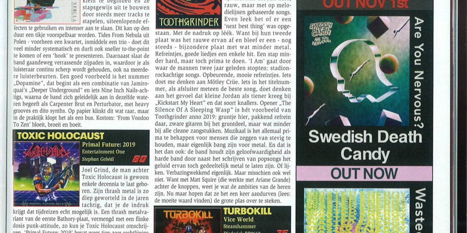 NL Aardshok – Nov2019 – Review