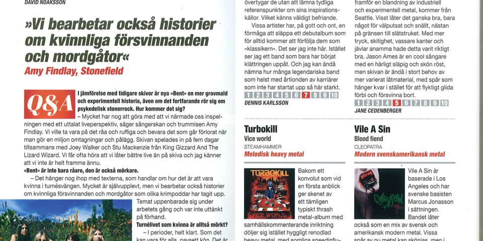 S Sweden Rock – Nov2019 – Review